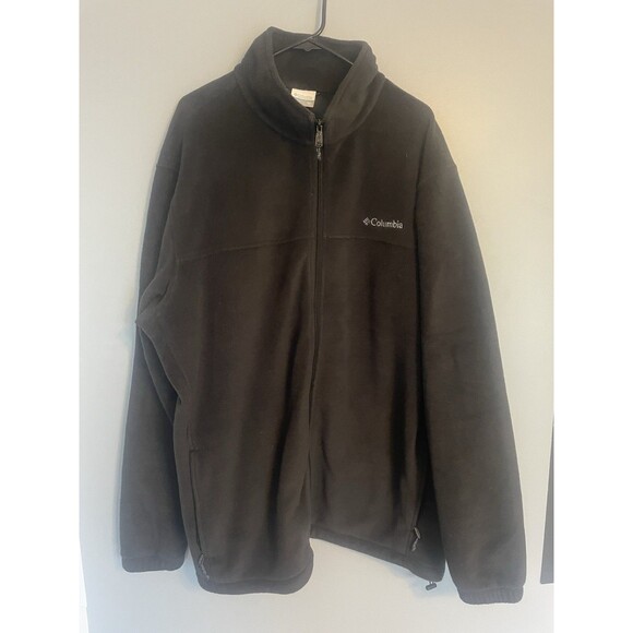 Columbia Men’s Fleece Full Zip Jacket Size 3XT - Picture 1 of 4